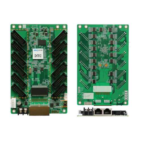 诺瓦DH7512是一款通用接收卡12个75E接口全彩LED显示屏支持3D功能