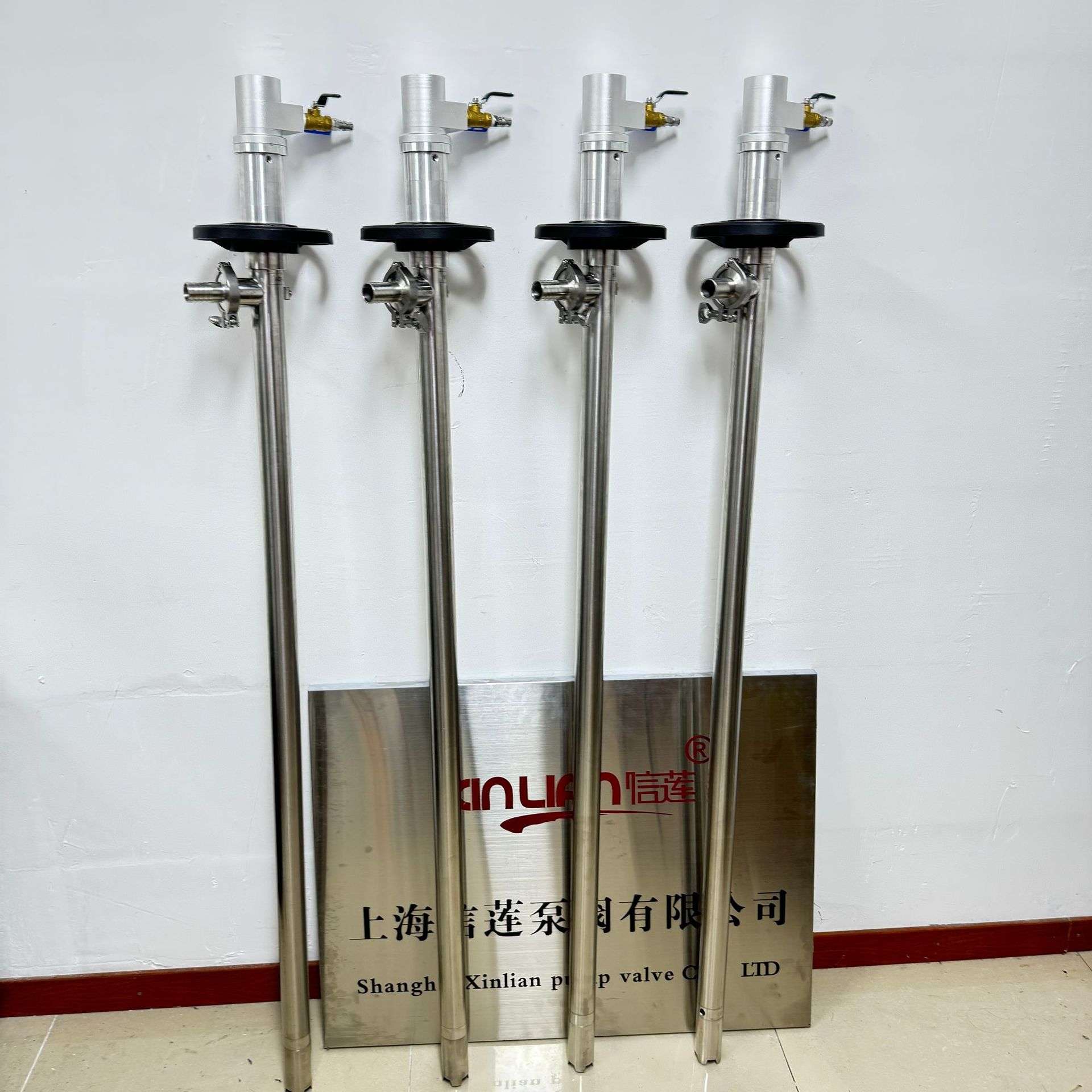 叶片式气动动插桶泵640W防爆气动抽液泵家用泵HP-A2+SS304-700