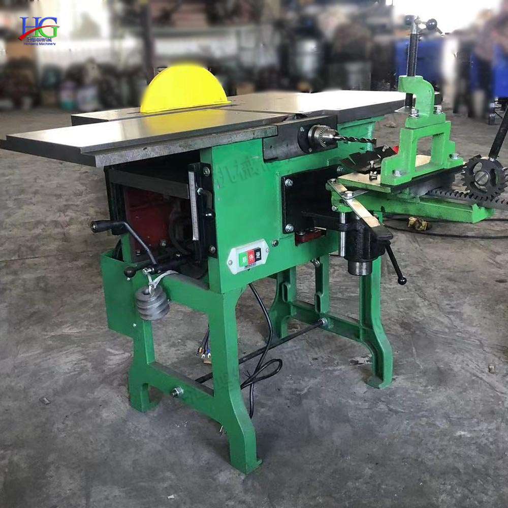 小型木工台锯机械设备 可打方孔三合一台刨 自动平刨床工具床