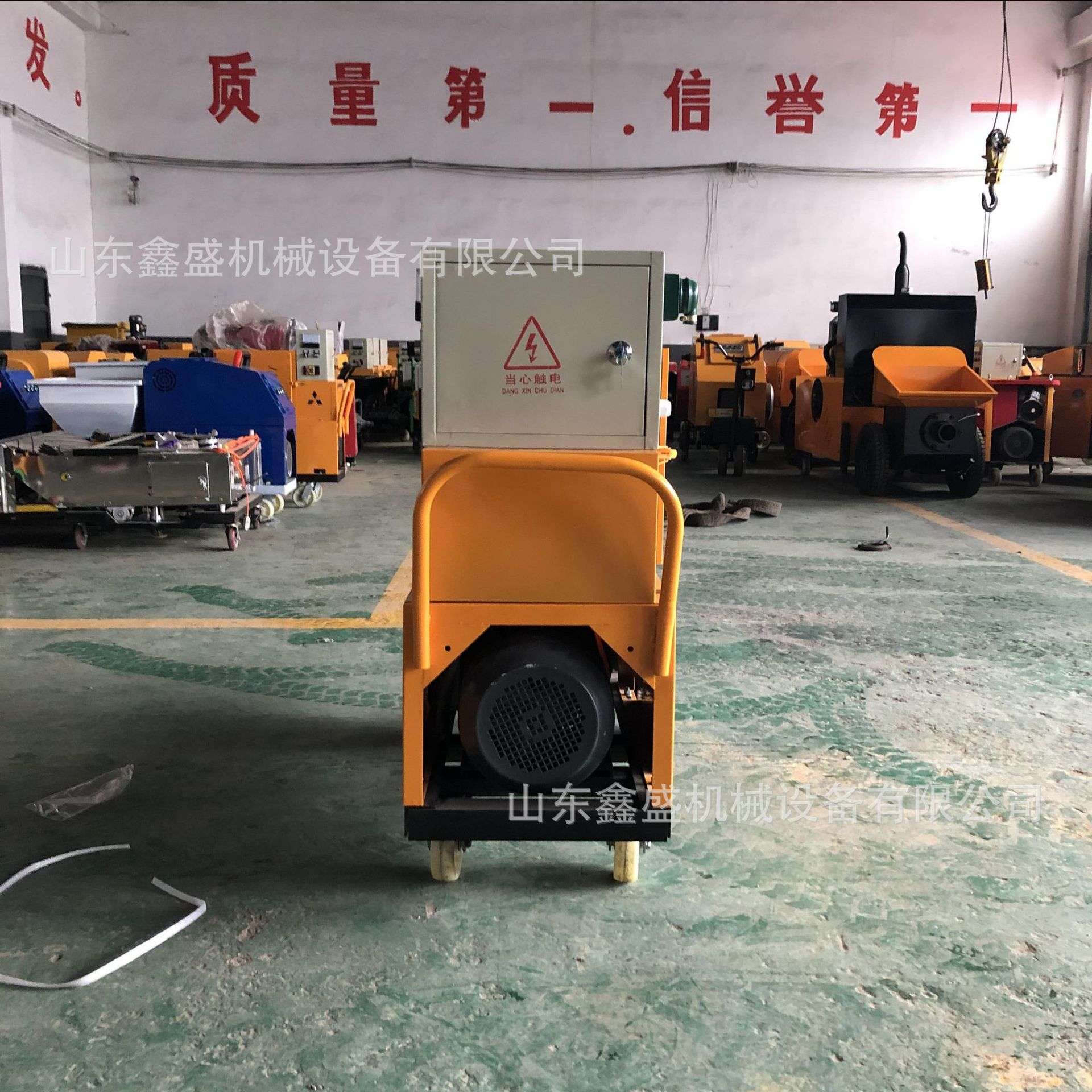 511水泥砂浆喷涂机 小型螺杆式涂料喷浆机 石膏内外墙腻子粉墙机