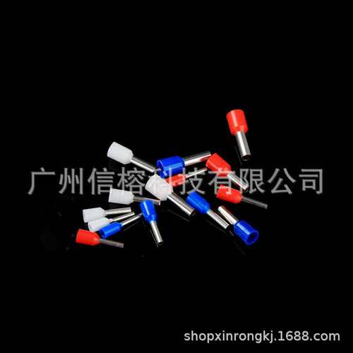 跨境电商冷压管型端子960pcs盒装 防水接线端子 冷压接线端头端子