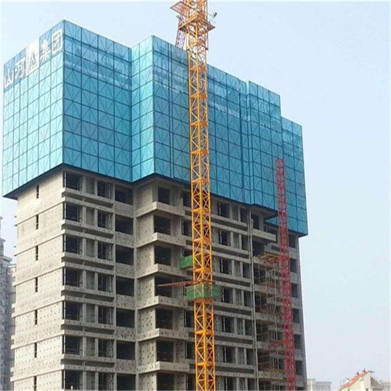 爬架网防坠外架钢板网盖楼冲孔网片工地施工建筑安全防护网米字型