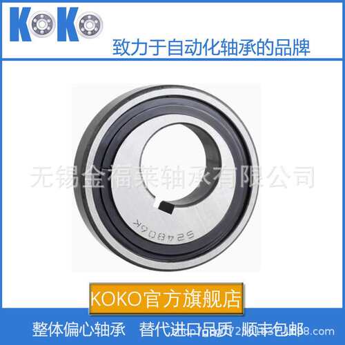 大偏心度滚珠升降机农机偏心轴承524806K滚柱进口内径20 25 30 40