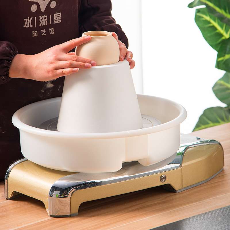 水流星陶艺石膏修坯底座修坯套筒灯座石膏模具修坯工具陶艺工具