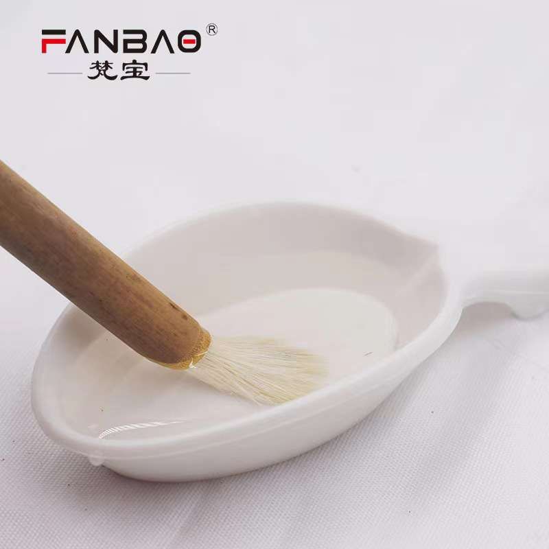 大白云毛笔小红梅竹杆兼毫工业厂油漆胶水浆糊大中小楷软笔