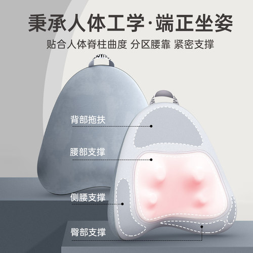 38节妇女礼物兔唯乐腰部按摩仪揉捏自全身产妇颈椎靠垫神器多功能