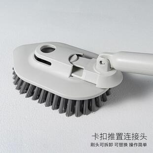 浴室清洁刷海绵擦卫生间浴室浴缸刷瓷砖墙壁死角刷子洗地刷墙神器