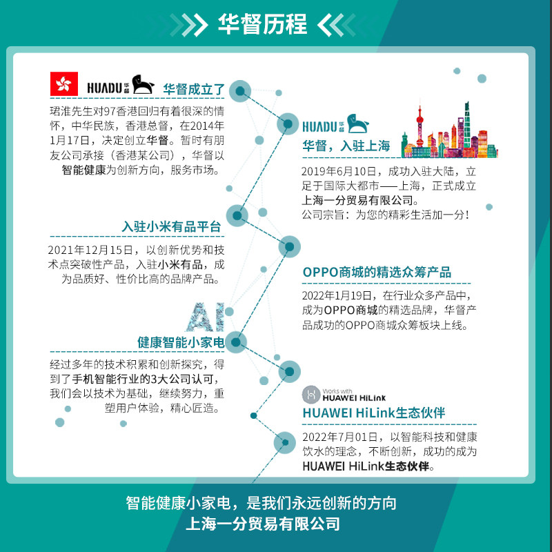 华督即热式饮水机滤水壶台式家用过滤桌面净饮一体机免安装直饮机