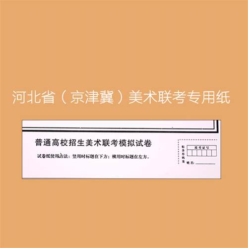 河北省美术联考专用纸牧顿美术高考联考模拟素描纸水粉纸速写纸4k