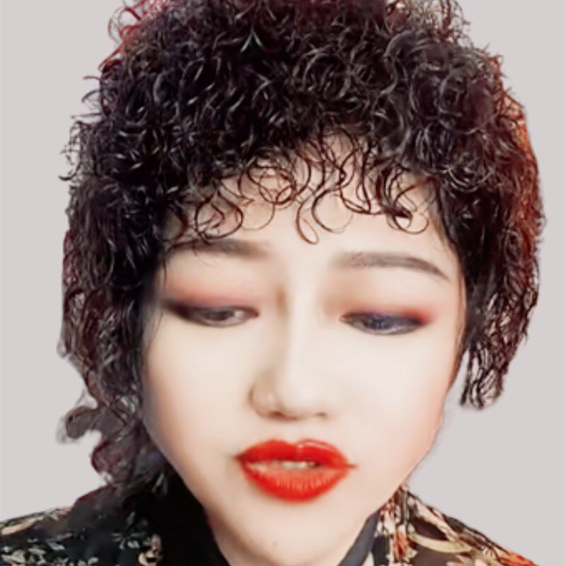 小函羊毛卷蓬松补发中老年补发古典补发头顶补发片女刘海假发片