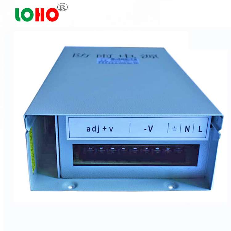 12V250W防雨铁壳电源开关 12V20A 250W电源开关 led户外防雨电源