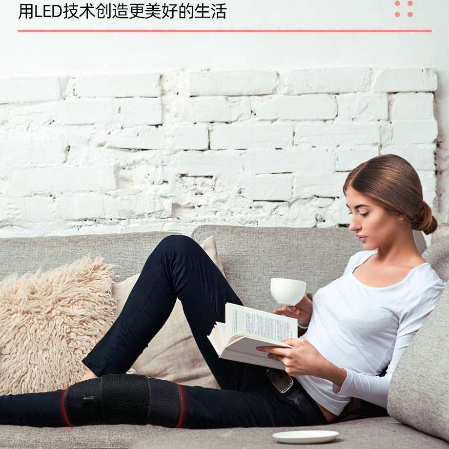 源头厂家红光理疗带360颗850红外红光腰带灯红外线灯 理疗灯