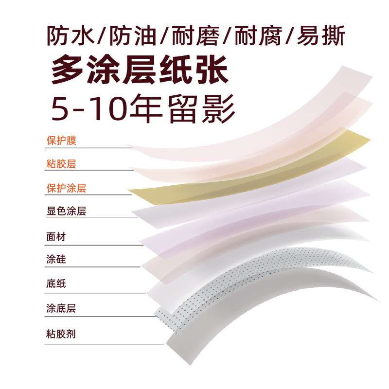 标签打印机迷你错题打印机二合一便携手账标签照片文本打印