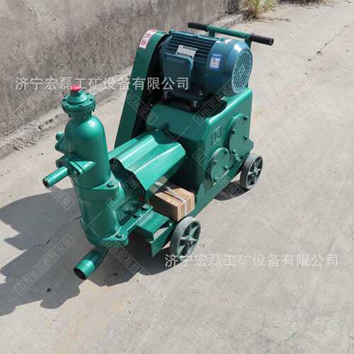UB-3单缸活塞式灰浆注浆机水泥砂浆UB-6小型双缸注浆泵隧道灌浆机