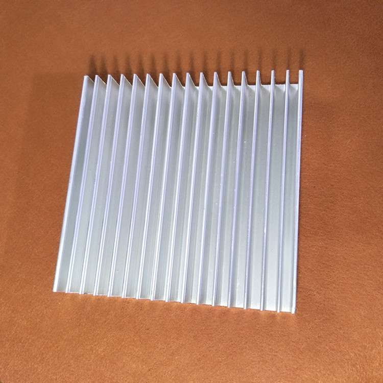厂家供应161x25铝合金散热片 铝散热片 工业电源散热片导热块厂家