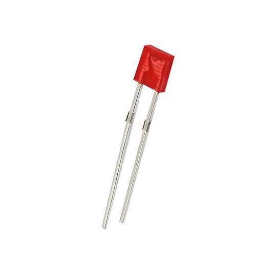 134/1*3*4mmLED方形红发红发光二极管 直插式134方形二极管