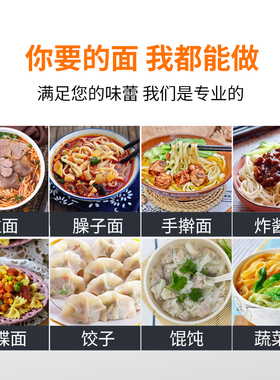 复兴牌电动面条机家用小型多功能压面机不锈钢一机多用
