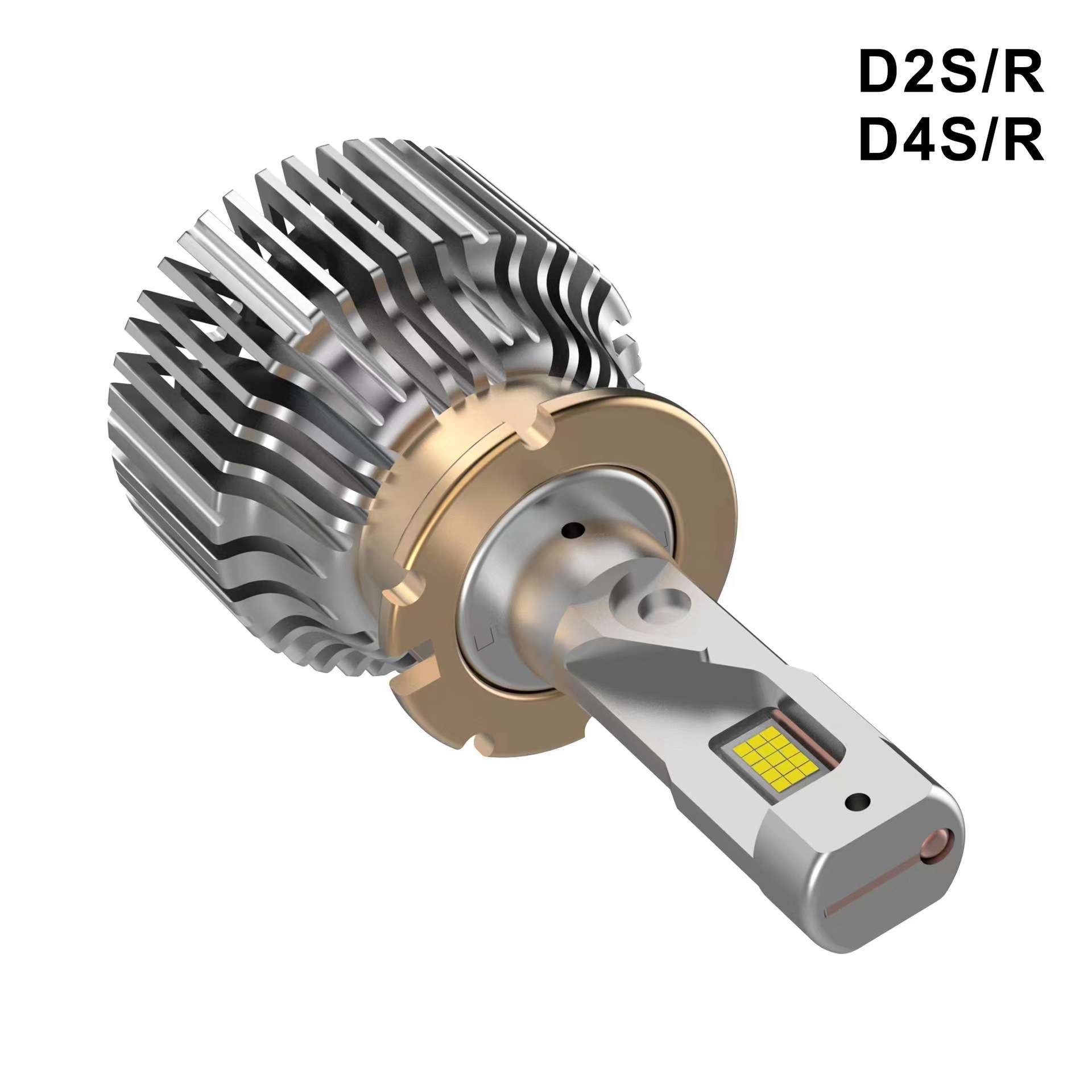 2023新款A12汽车大灯D系列直插替换原车HID灯泡 无损安装 D1S D3S
