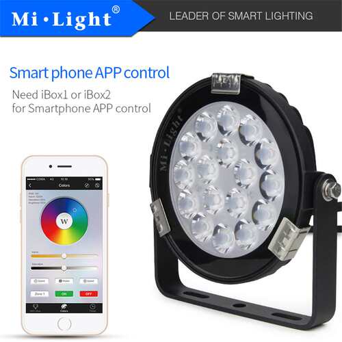 milight 9W RGB+CCT智能LED景观灯（高压版）AC86~265V FUTC02