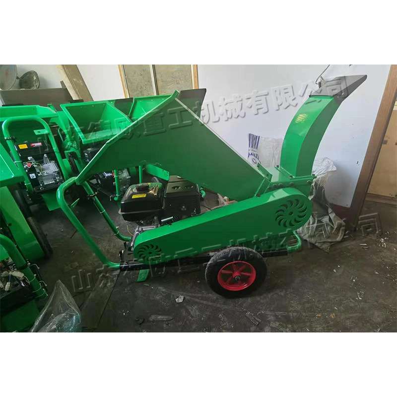 移动式树枝树杈粉碎机 苗圃茶园林场碎枝机 园林伐木树叶碎叶机