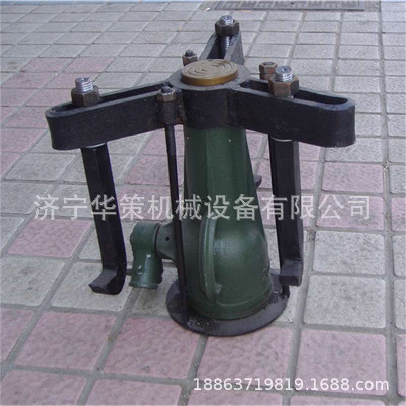 济宁生产QL20螺旋拉顶机 三爪螺旋拉马 20T拆卸齿轮拔轮器