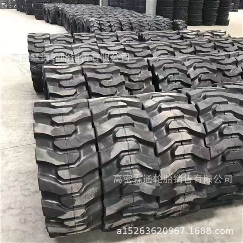 凯斯实心滑移装载机轮胎31x10-20 33x10-20耐刺扎可配钢圈轮毂