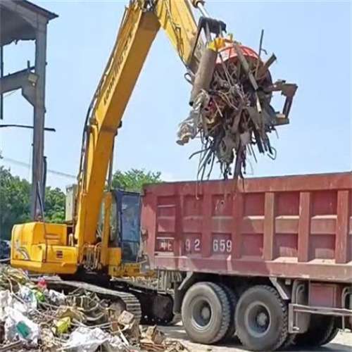 怀功磁业 挖机起重电磁铁 废钢吊运 电磁起重器 强劲吸力