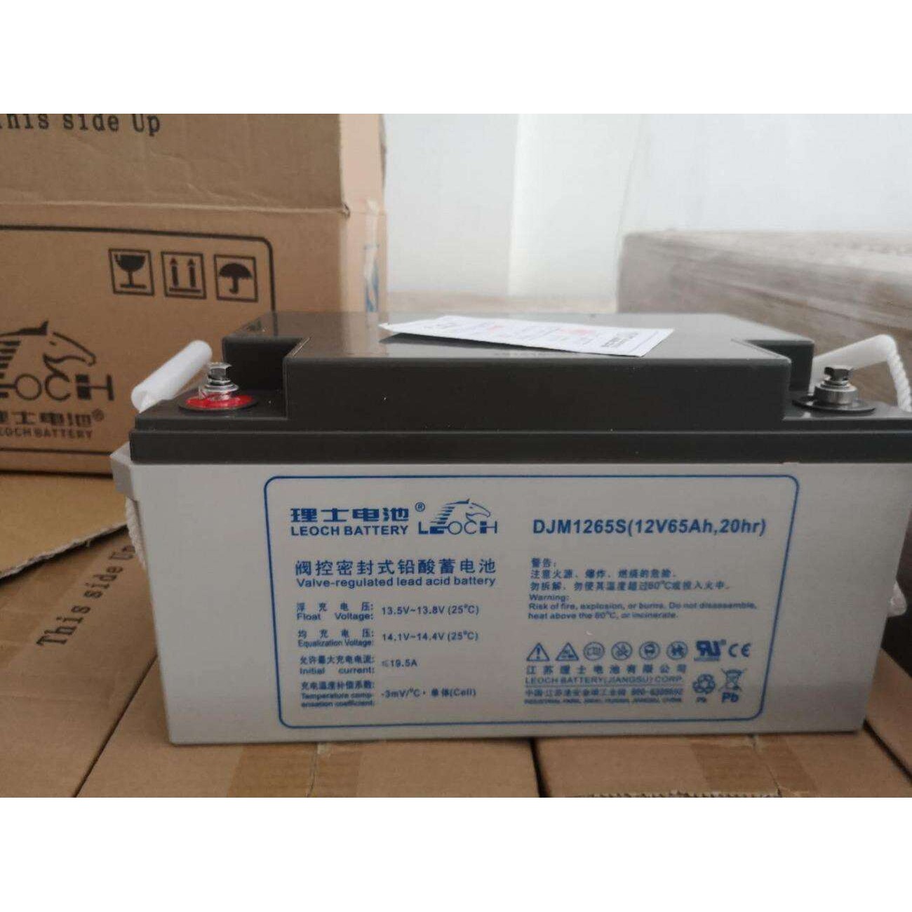 理士12V65AHDJM1265 理士电池蓄电池储蓄电池12V65AH 太阳能泰尔
