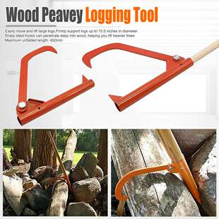 拉柴器 拉链锯套装  Wood Peavey Logging Tool Log Roller Tool