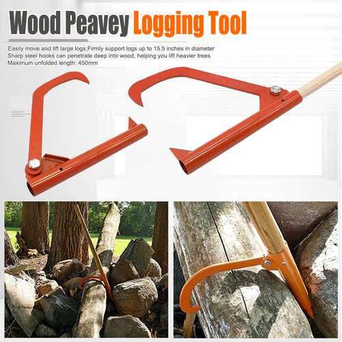拉柴器 拉链锯套装  Wood Peavey Logging Tool Log Roller Tool