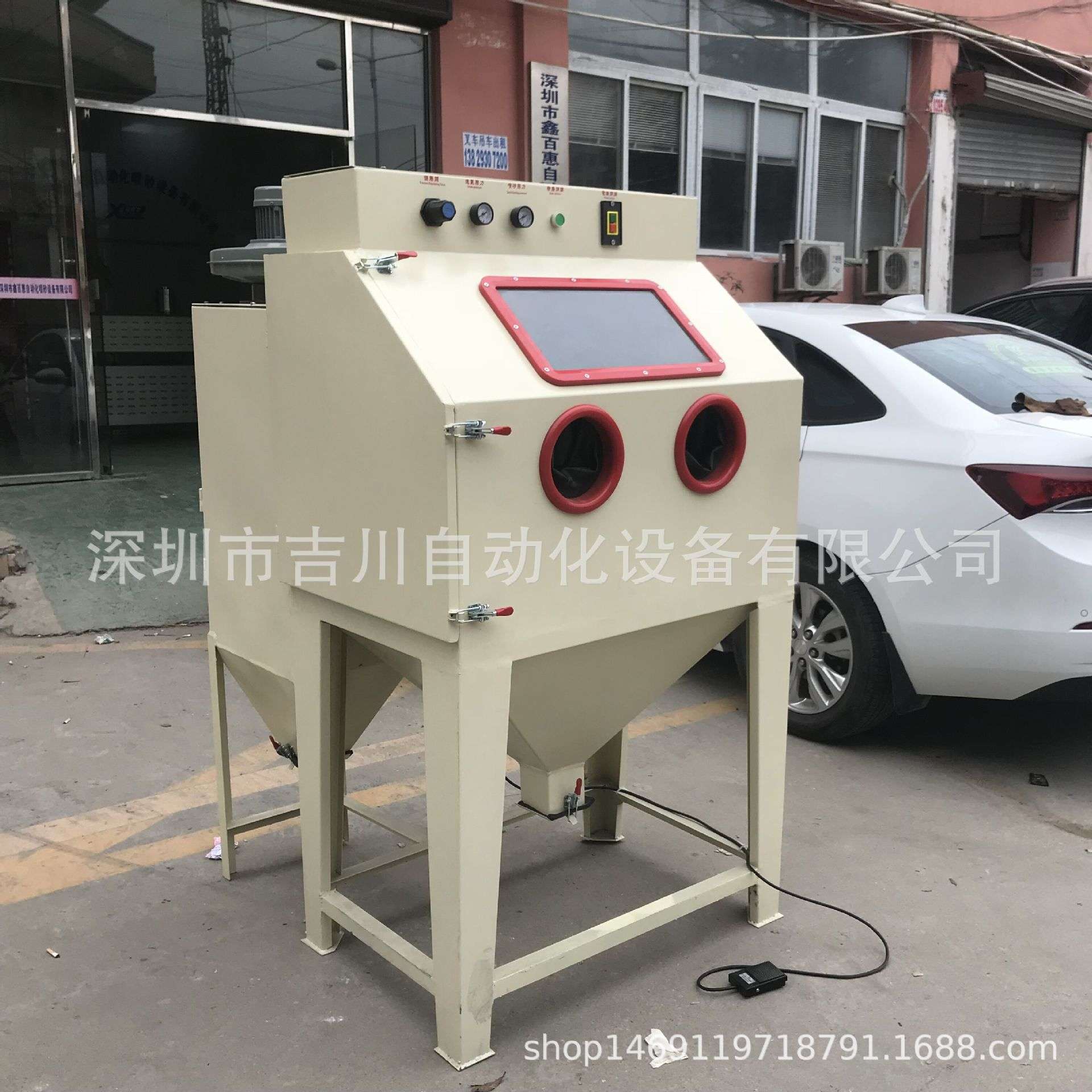 厂家直销手动喷砂机干式除锈喷砂设备玻璃五金亚克力表面美化处理