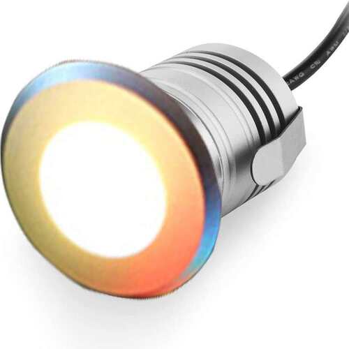 DMX512内控水底灯景观地埋灯3W水下灯七彩RGB景光灯全彩led泳池灯