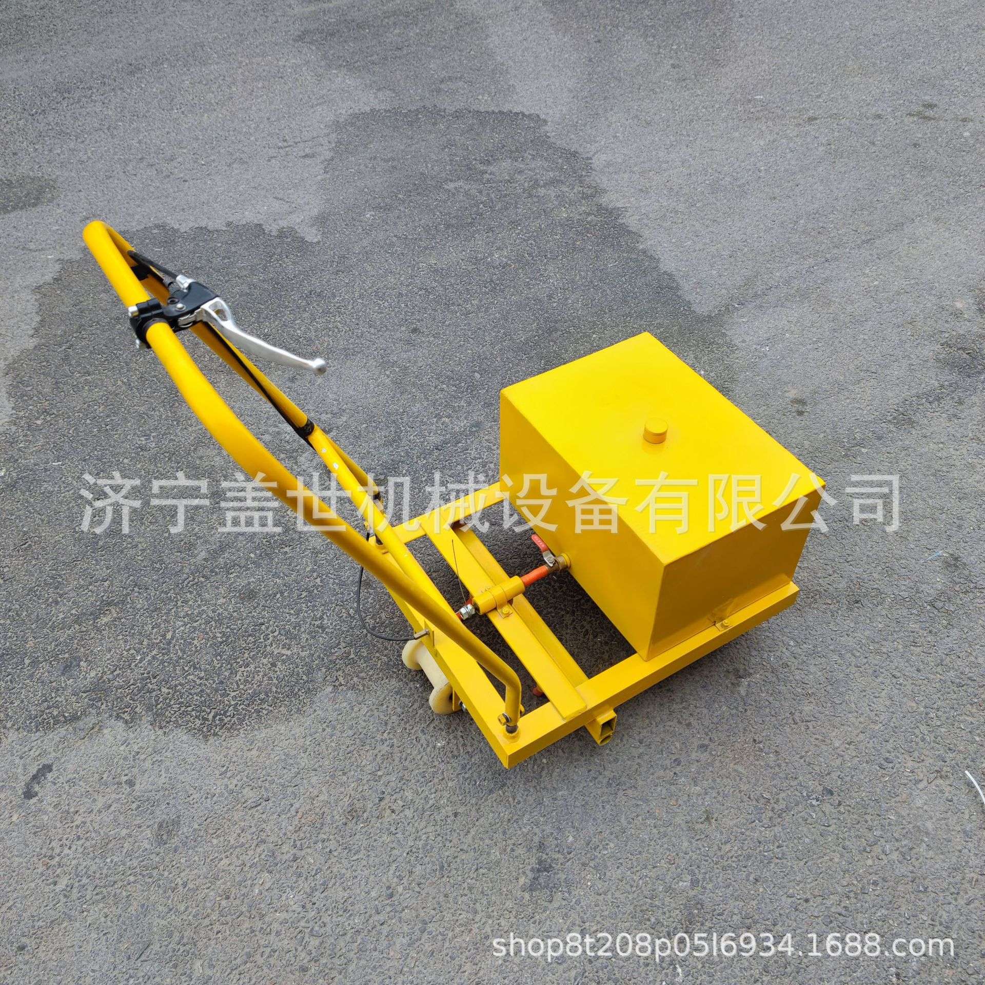 手拉式自动涂油车行走式轨枕涂油器 双侧自动喷涂 钢轨螺栓涂油机