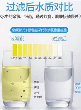 希弗森格净水器滤芯超滤五级过滤直饮除水垢PP棉活性炭超滤膜包邮