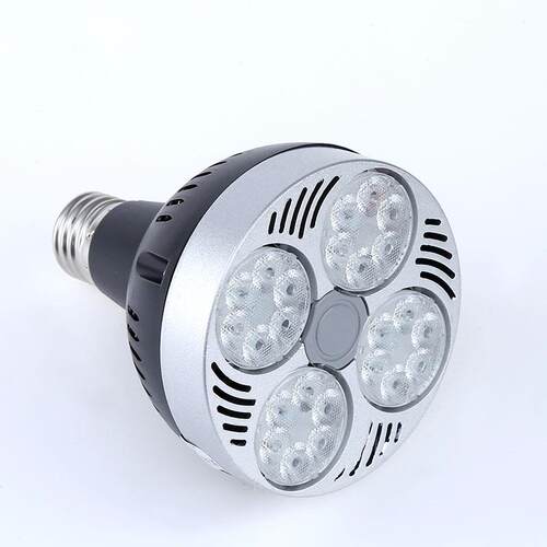 射灯led轨道PAR30导轨led服装店商用店铺展厅聚光帕灯灯泡螺口e27