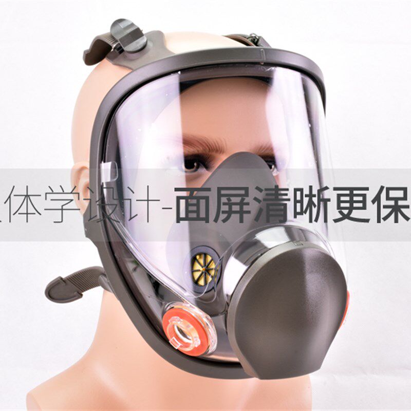 输气供气式防毒面具 6800全面罩/喷漆专用/甲醛多功能/防尘/防毒
