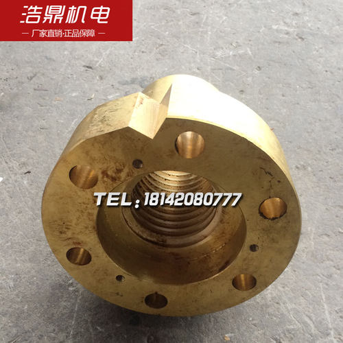昆明交大T6113D/30030A镗床配件纵向螺母铜螺母 TX6111D 30019