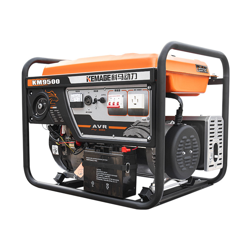 科马汽油发电机9500小型8KW千瓦发电机组家用小型发电机220V/380V