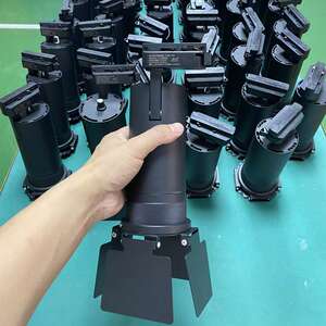 典为LED轨道灯18W家装美术馆博物馆10-60度调焦调光射灯可调光