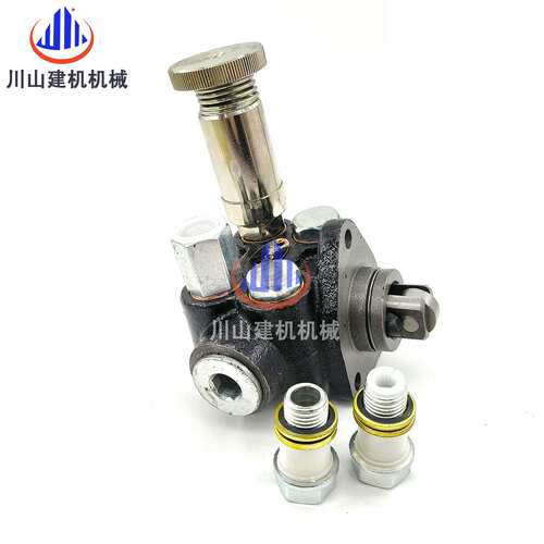 挖机配件三一SY285 305 335 输油泵6HK1发动机手油泵1-57500130-0