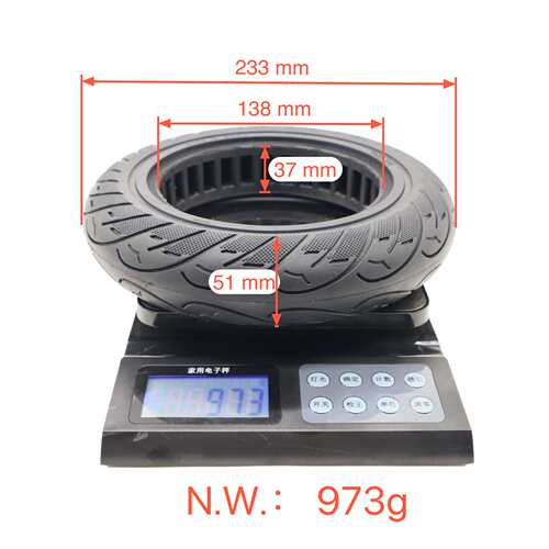 纳恩博MaxG30 G30P G30LE G30LP用10*2..125内蜂窝卡槽实心胎