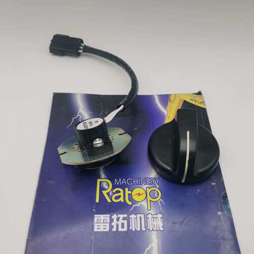 挖掘机电源开关 SK120-6 油门旋钮 YN52S00009P1 YN52S00032P1