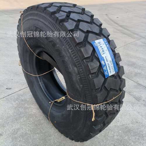 三角货车卡车轮胎11R22.5-16PR矿区工程车胎客车运输车轮胎TR691E