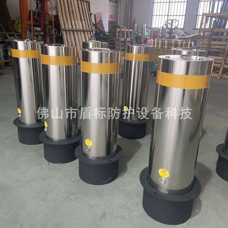 厂家生产全自动液压伸缩升降柱 不锈钢防撞车档路柱 手动防撞柱