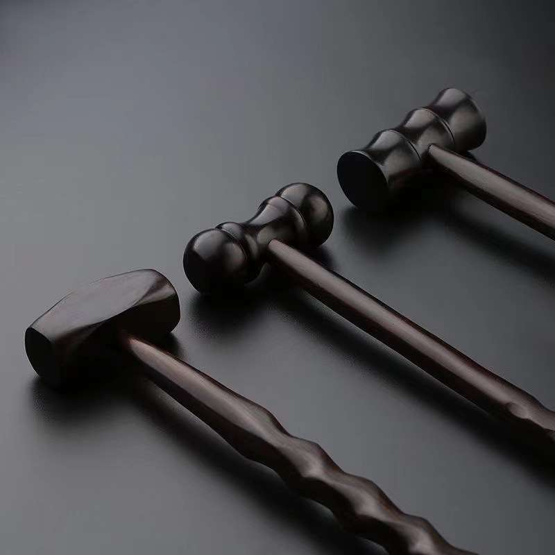沉水不求人痒痒挠老头乐乌木两用按摩捶敲打拍背按摩经络穴位锤