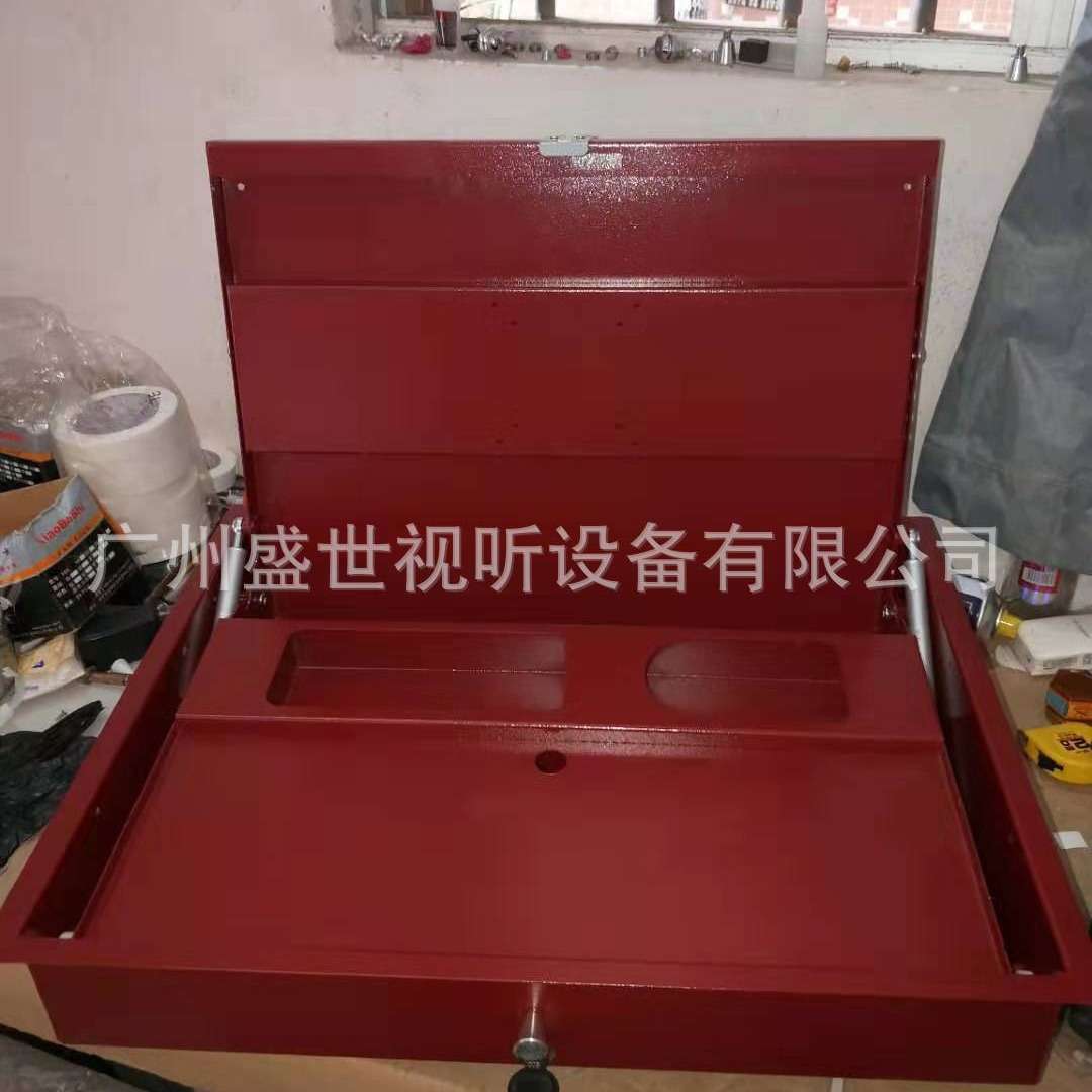 液晶显示屏手动翻转器19寸 学校办公翻转电脑桌厂家供应