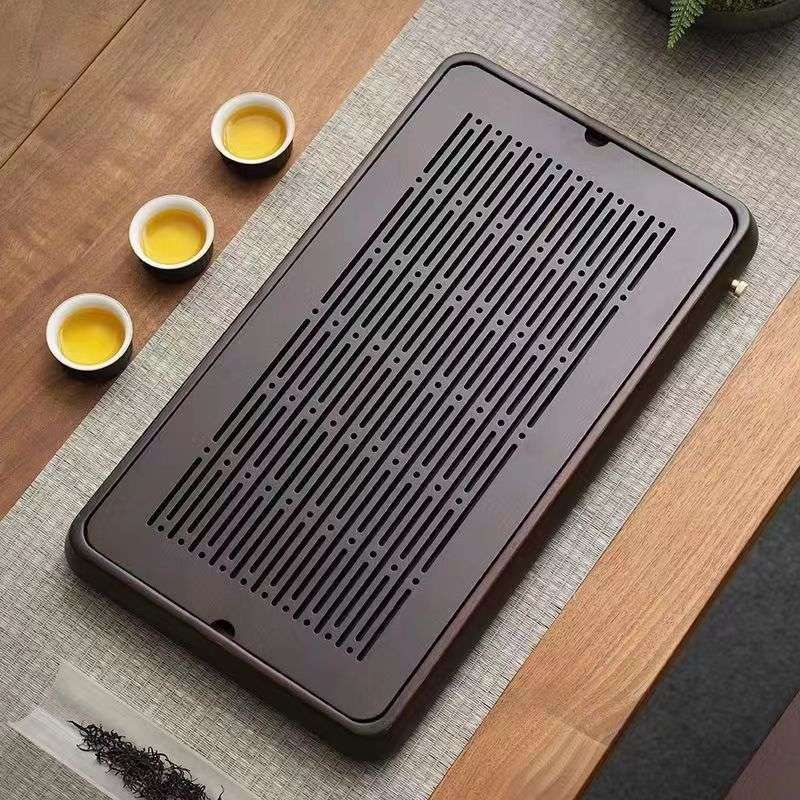 茶盘 双用储排茶海现代轻奢沥水干泡多功能茶台可密文下单分销