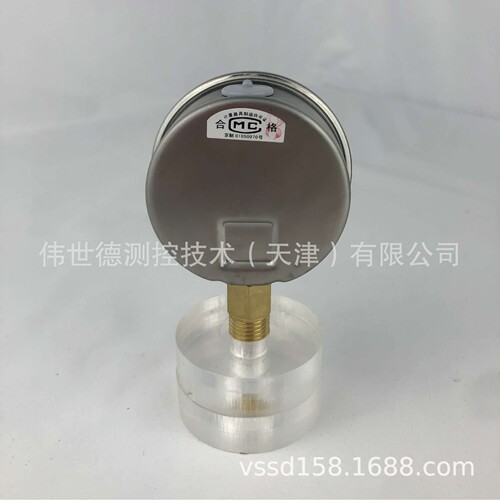 工厂货源布莱迪BLD耐震防腐压力表 YTN-63.AO半钢铜接头25bar/psi