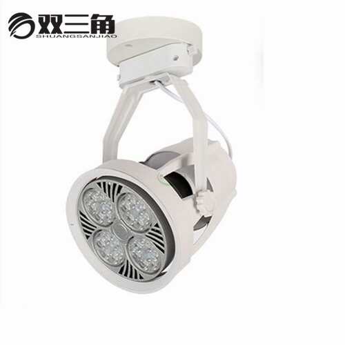 led轨道射灯服装店PAR30导轨灯20w30W35W45W明装COB聚光珠宝柜台