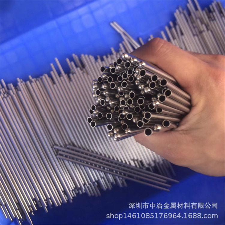 SUS316不锈钢毛细管切割无毛刺焊接不锈钢小管不锈钢薄壁管直销